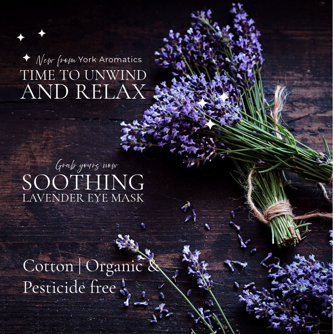 Liberty Tana Lawn Lavender Eye Mask